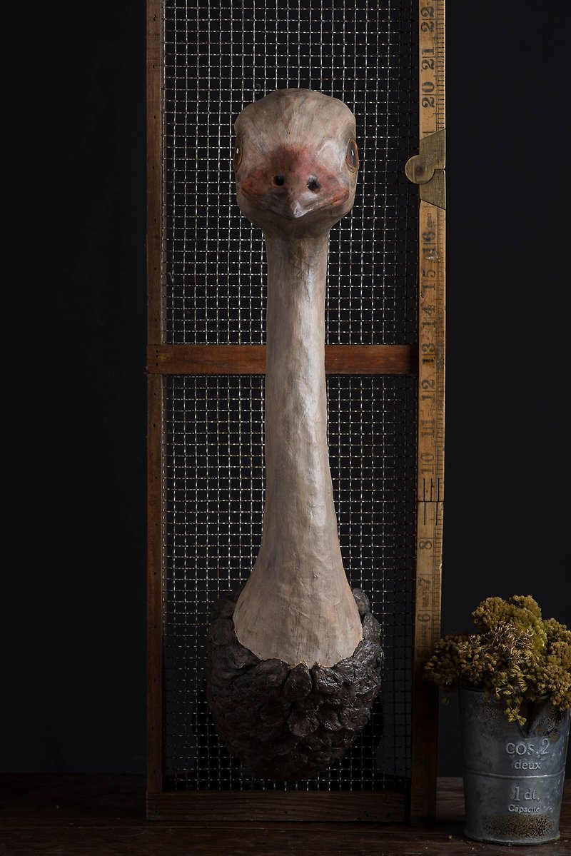 ostrich paper mache - Wall Décor - Paper Khaki
