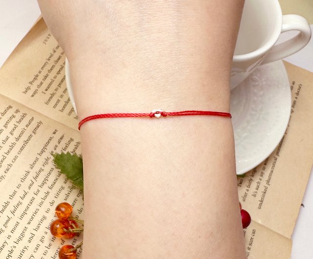 Buy Sterling Silver Classic Red Bracelet