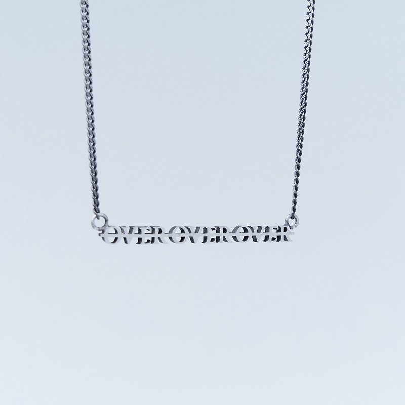 OVERTHELINE P1 - Necklaces - Sterling Silver Silver