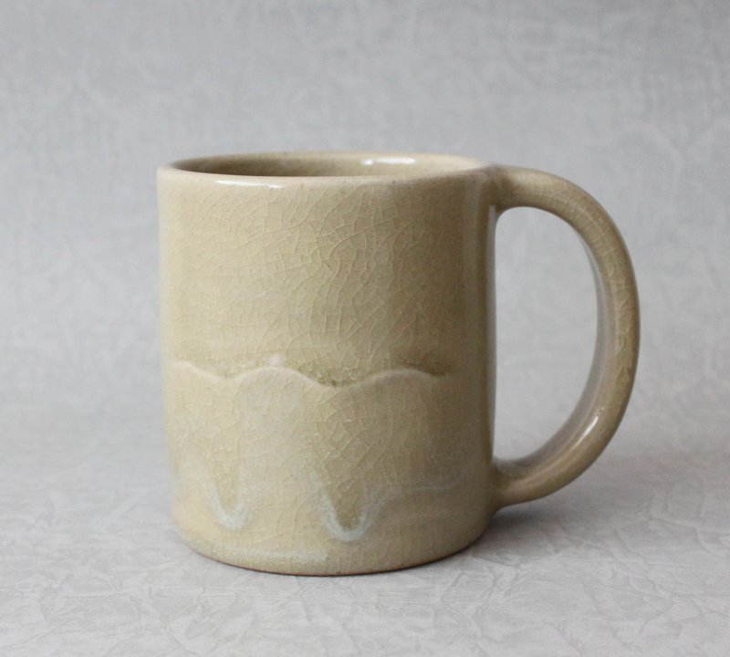 Dune Series-Ice Green Mug - Mugs - Pottery 