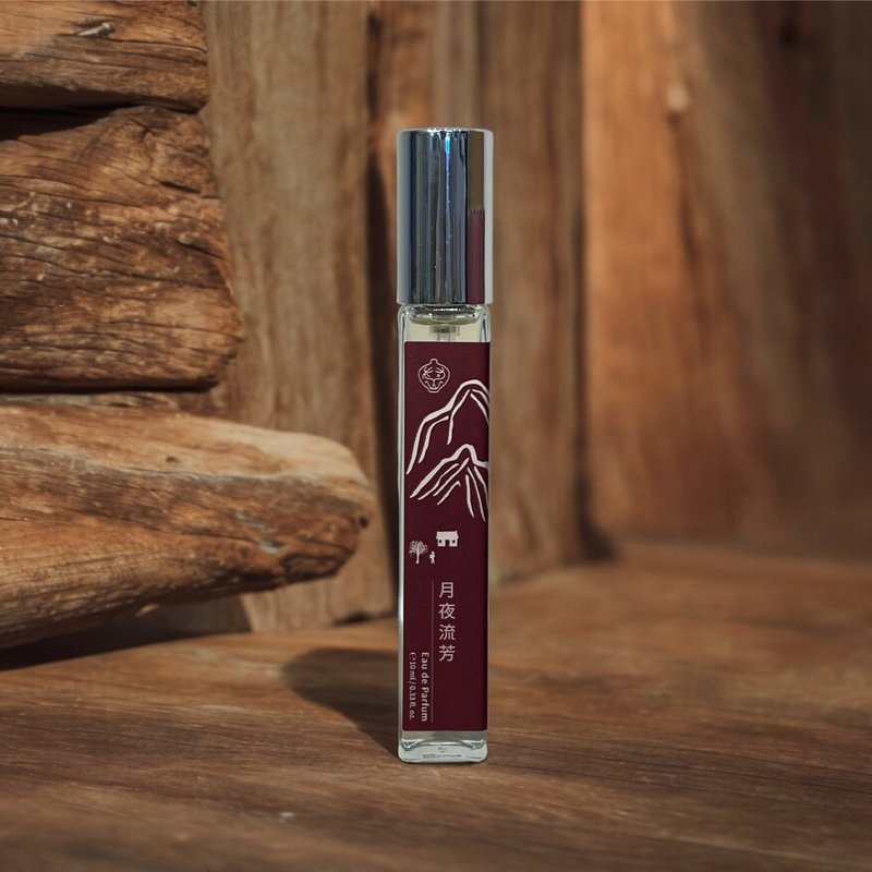 Moonlit Blossom Eau de Parfum / Tibetan Essential Oil Fragra - น้ำหอม - น้ำมันหอม สีนำ้ตาล