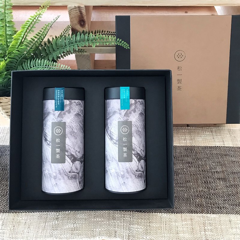 [Mid-Autumn Tea Gift Box] Premium Alishan Oolong Alishan Jinxuan 150g 2 into the corporate gift - Tea - Fresh Ingredients Black