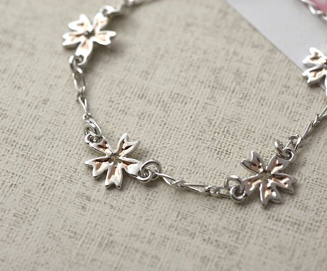 Sweet Pink Sakura Bracelet With Flower Charm With 925 Silver Pendant And  Blossom Design Perfect Valentines Day Gift For DIY Jewelry Making From  Hsmtrading, $14.96