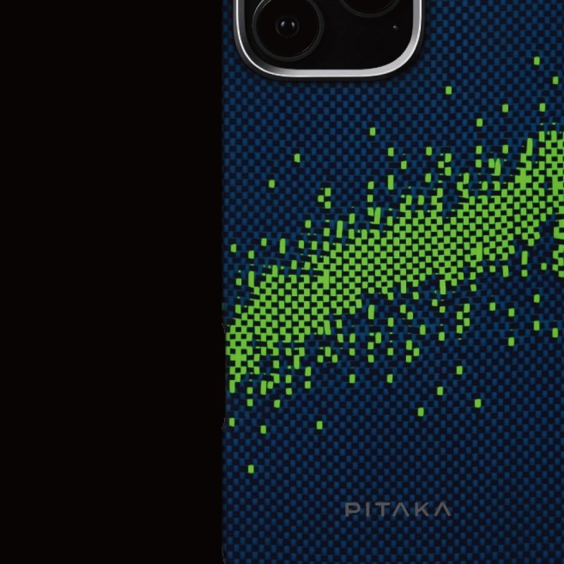 PITAKA | iPhone16 Case6 Aramid Fiber Magnetic Case Mountain and Galaxy Luminous Model - Phone Cases - Other Materials Multicolor