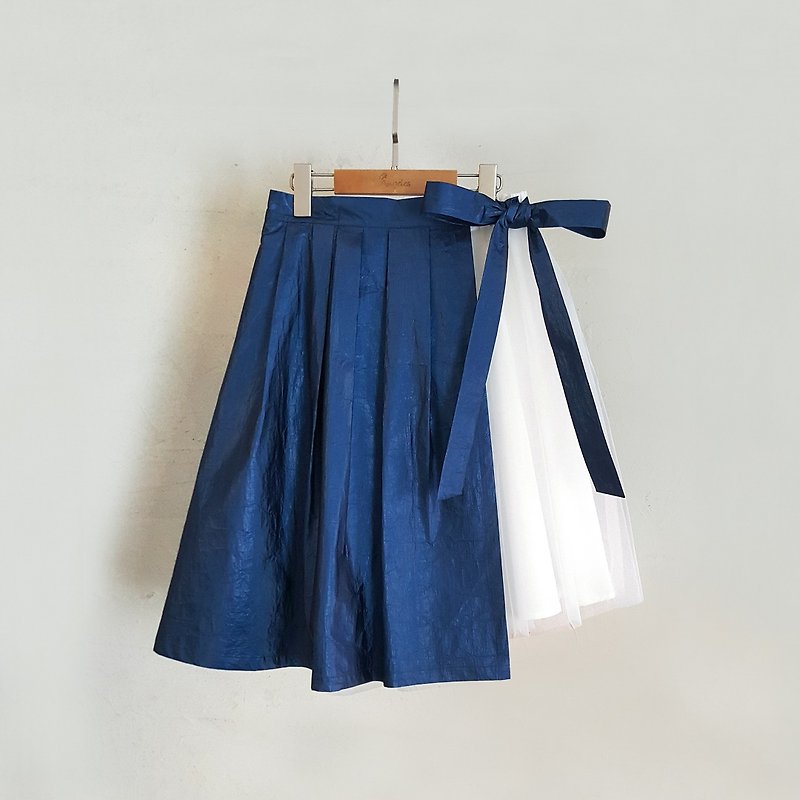 Ángeles-big girl-origami skirt - Skirts - Other Materials 