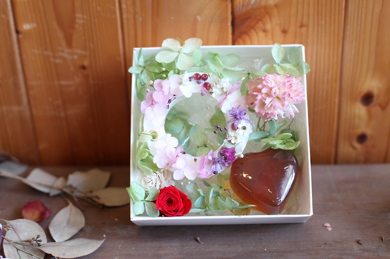 [Good Day] hand-made small beautiful and fragrant brick soap gift box (sakura powder) Mother's Day / graduation gift / thank you ritual / to yourself / wedding small things / lover ceremony / friendship / fragrance / gift / gift box / home decorations - Fragrances - Plants & Flowers Pink
