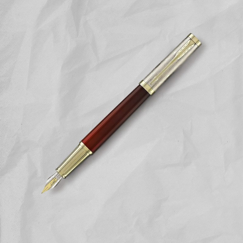 PARKER 精英系列 18K金尖 阿諾帕瑪 聯名款鋼筆 免費刻字 - 鋼筆 - 其他材質 紅色