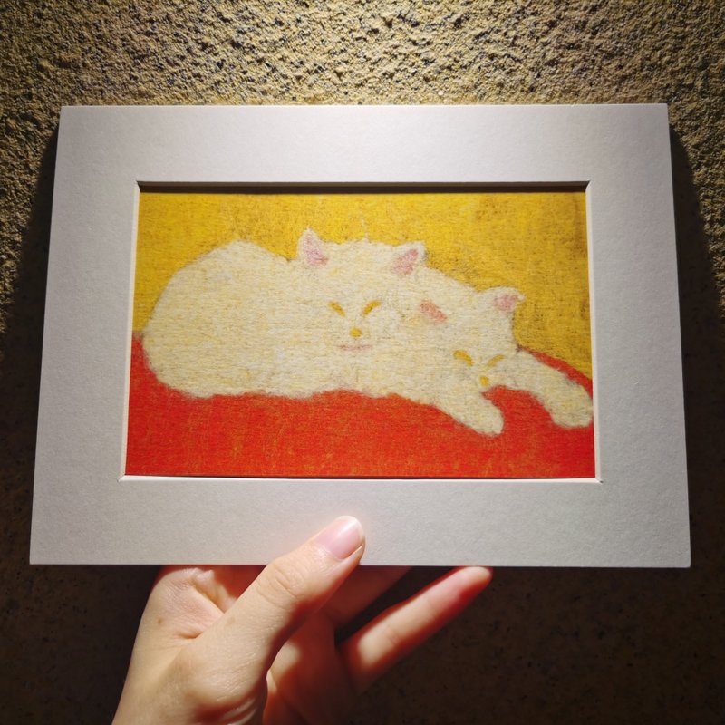 Xita's felt painting surrounding art micro-spray reproduction painting - โปสเตอร์ - กระดาษ 