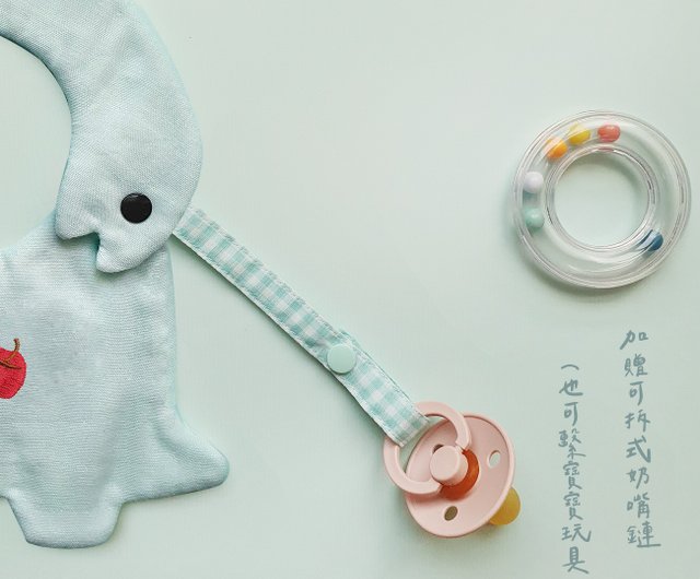 辰年 Ping An Dinosaur 4 色両面よだれかけよだれタオル