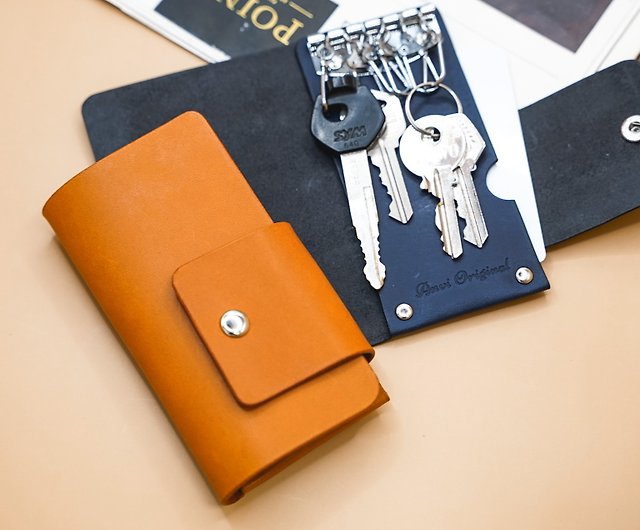 Large leather key holder 