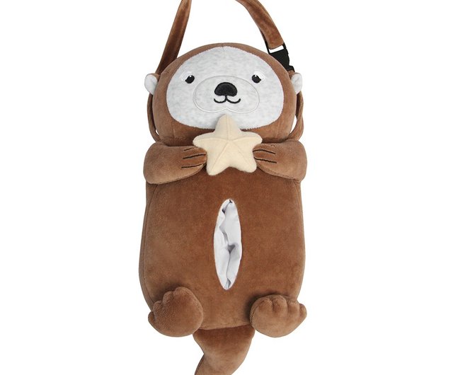 創美社　エイコカイヤ　オリジナル　ラッコ　ぬいぐるみ　ティッシュカバー　中古品 創美社 エイコカイヤ オリジナル ラッコ ぬいぐるみ ティッシュ