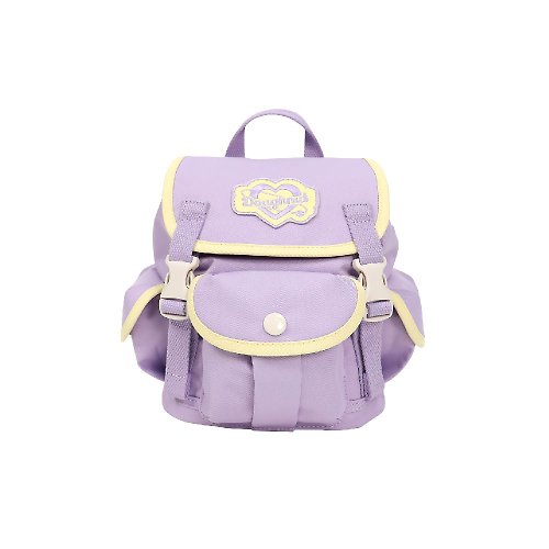 DOUGHNUT - 來自香港的包包設計品牌 DOUGHNUT 防潑水多袋式迷你後背包-紫色-Lighthouse KD