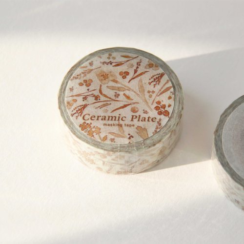 BOKI Ceramic Plate Masking Tape | Whole Grain