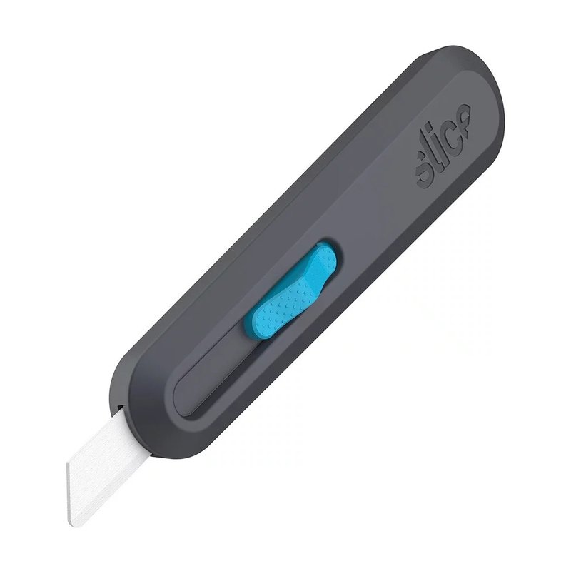 【Slice】多用途陶瓷切刀 -短刃型 -智慧安全回彈 - 剪刀/拆信刀 - 其他材質 黑色