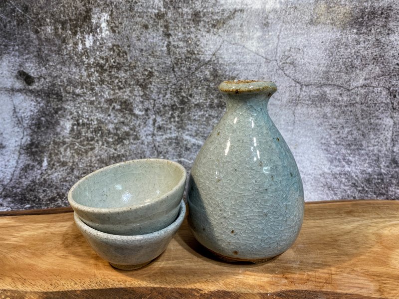 Sake Set - 花瓶/花器 - 陶 