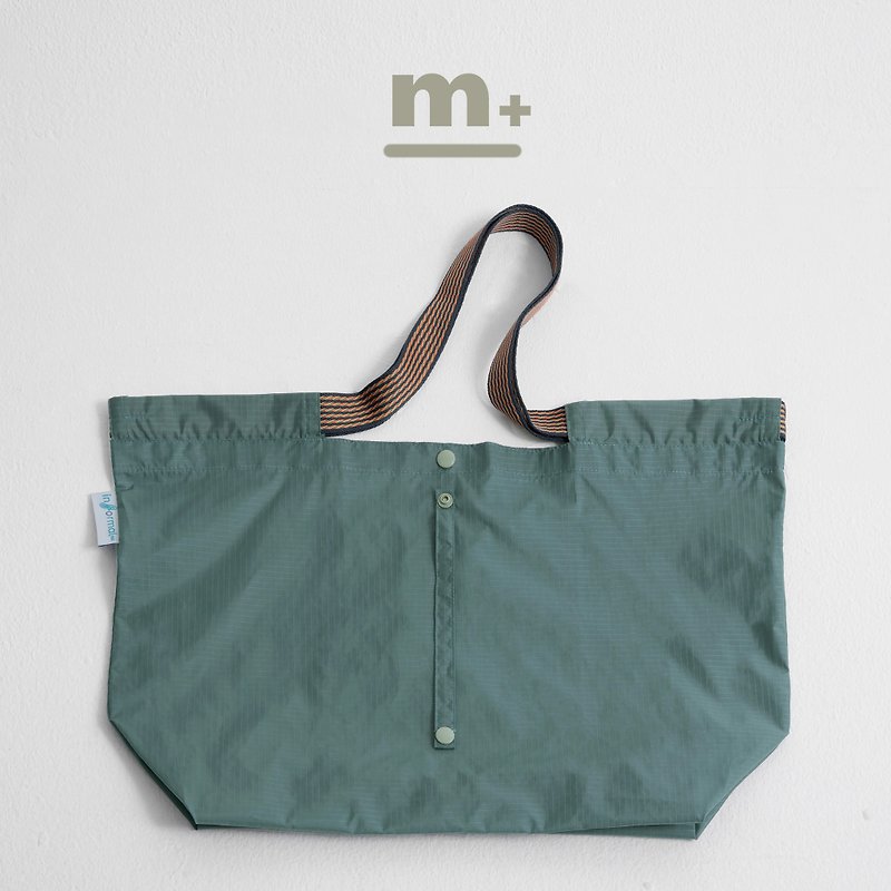 M+ Informal: Checkout Bag Ash Grey - Handbags & Totes - Nylon 