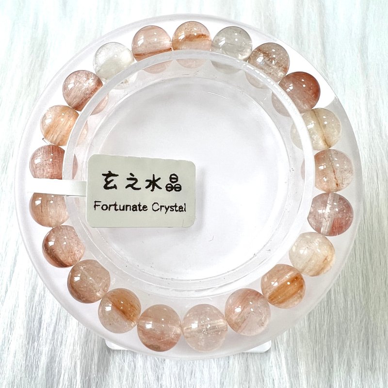粉兔毛手串 | 水晶 | 水晶手串 | 水晶手鏈 | 水晶手鍊 - 手鍊/手環 - 水晶 粉紅色