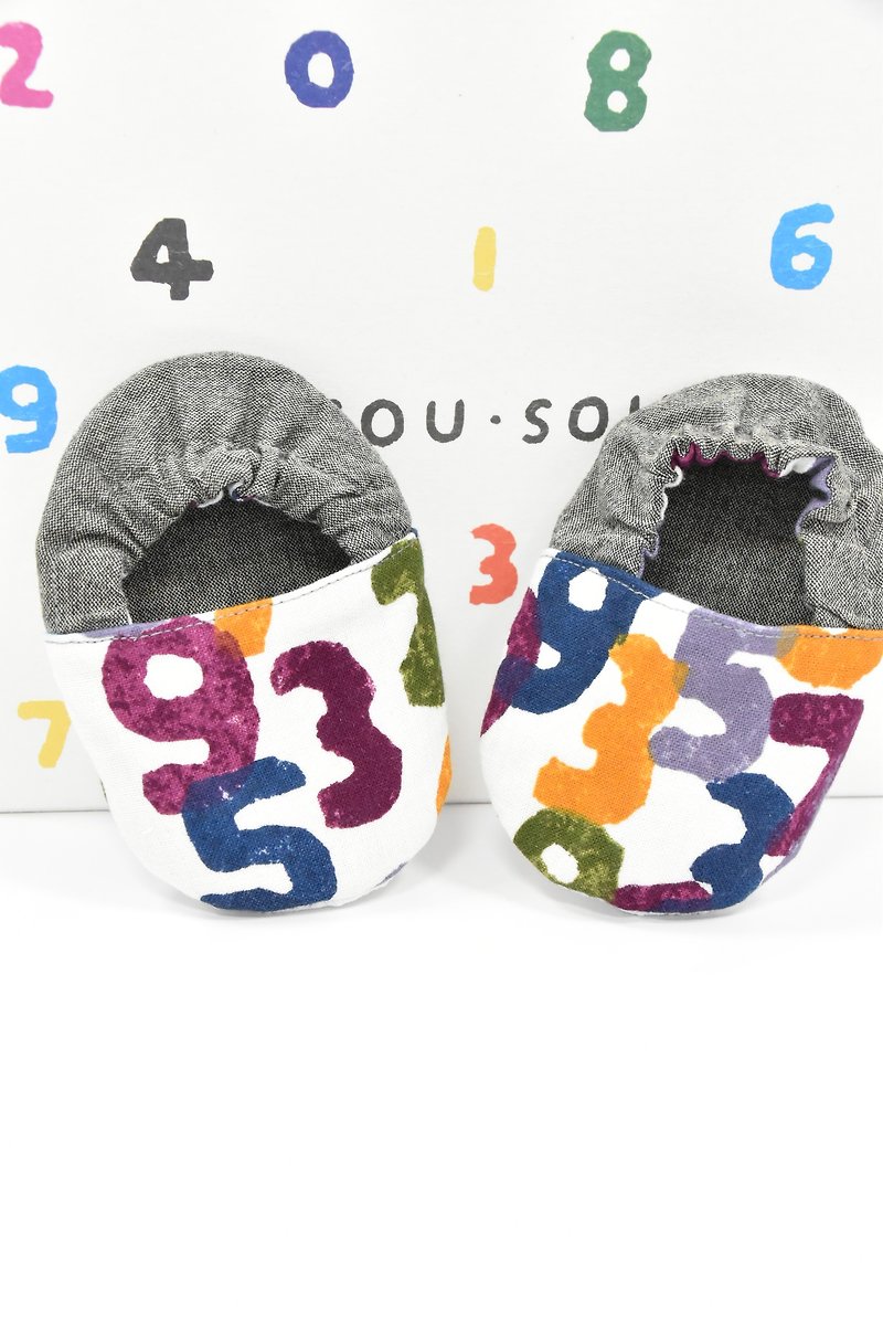 Kyoto Ise Kapok / Handmade Toddler Shoes - Baby Shoes - Cotton & Hemp Multicolor