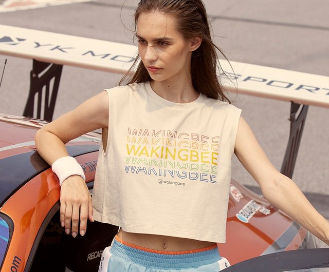 WB Bra - Cocoa - Shop Wakingbee Women's Sportswear Tops - Pinkoi