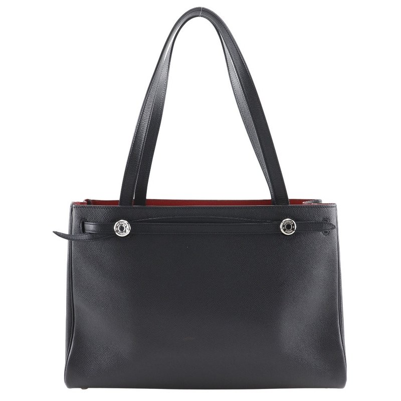 【日本直送】エルメス HERMES カバナ トートバッグ ヴォーエプソン 黒  レディース【中古】 - 手提包/手提袋 - 真皮 黑色