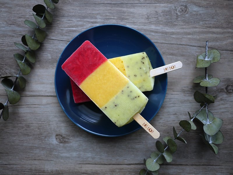 Traffic lights/Vegetarian - Ice Cream & Popsicles - Fresh Ingredients Multicolor