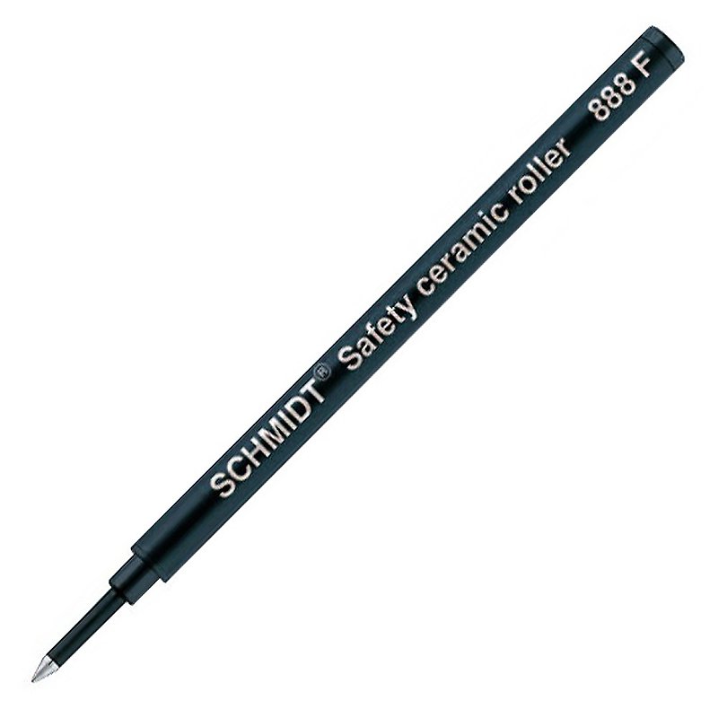 SCHMIDT German steel ball core-black core #1支装#Imported with original packaging - Rollerball Pens - Plastic Black
