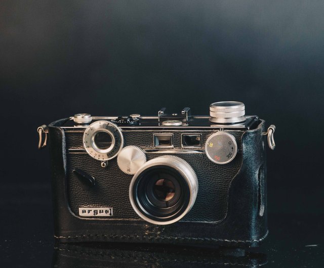 Argus C3 +レザーケース＃135フィルムカメラ - ショップ Rick photo