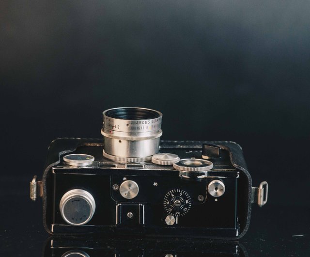 argus アーガス C3  フィルムカメラ ケース付き Argus C3 +レザーケース＃135フィルムカメラ - ショップ Rick