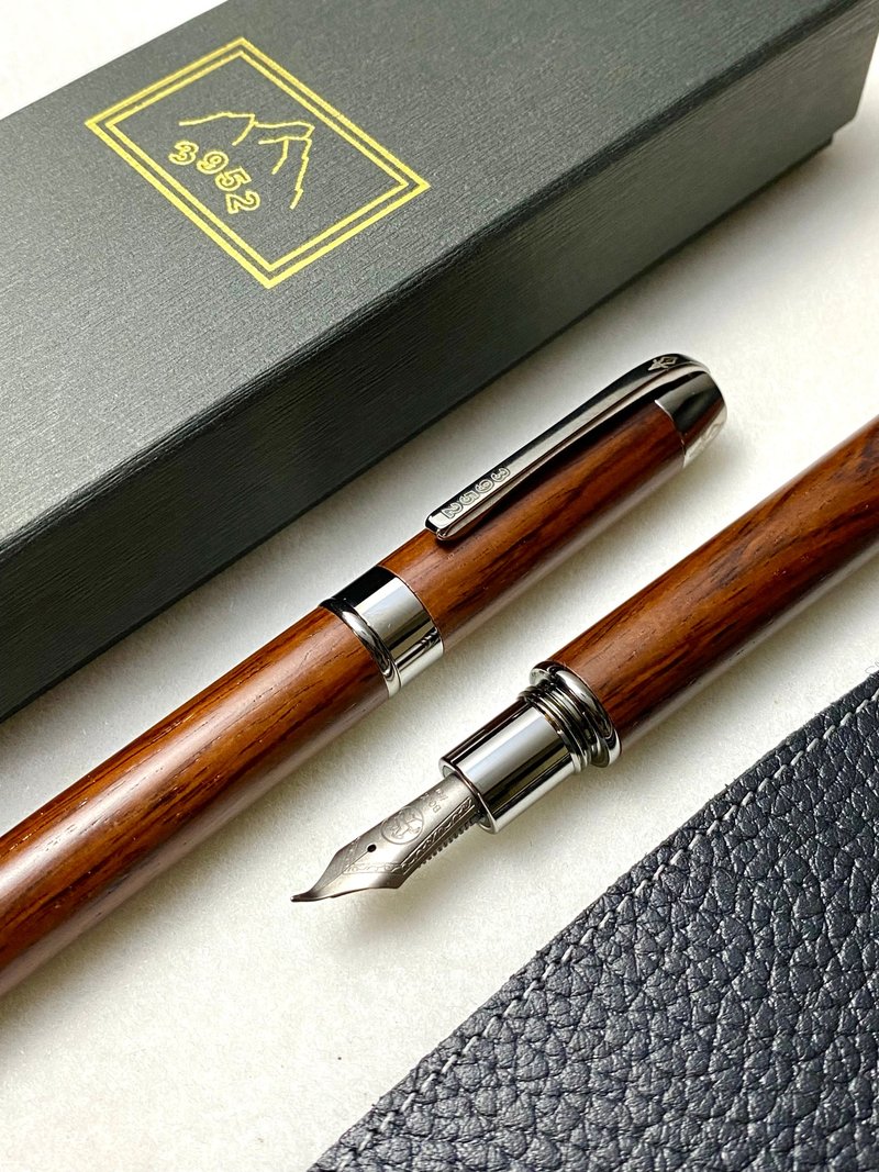 3952 Old Goat - Dapeng Bay Rosewood Calligraphy Point Pen - Fountain Pens - Other Materials 