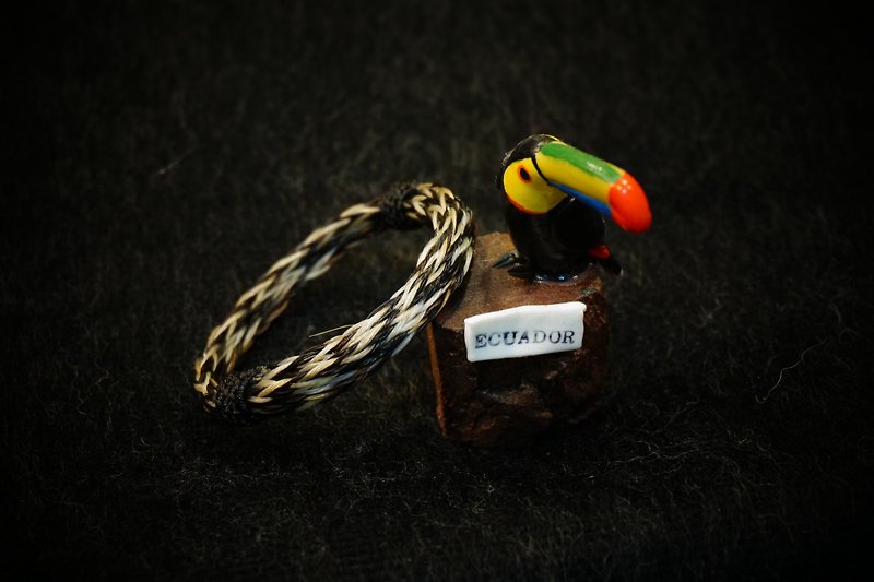 Vista [knowledge], South America, Indiana, hand-woven horsehair bracelet - Chinese Version - สร้อยข้อมือ - วัสดุอื่นๆ 