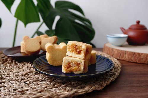SAJOR 撒焦糖手作餅乾 【伴手禮盒】撒焦糖 - 熊熊鳳凰酥禮盒 ( 8 入 )