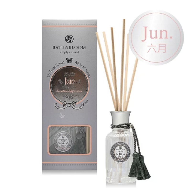 【Bath & Bloom】蝶舞四季繽紛擴香禮盒100ml  - 6月 奢華典雅 - 香氛/精油/擴香 - 其他材質 