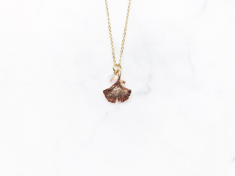 :: Limited Offer :: Apricot Clavicle Necklace - Necklaces - Other Metals 