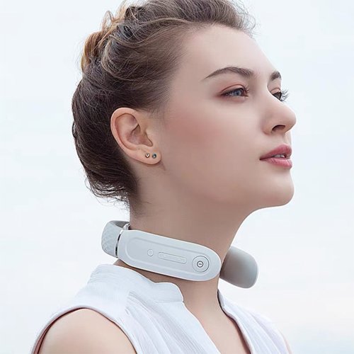 Cervical Massager, Electromagnetic Electric Shock Pulse Therapy