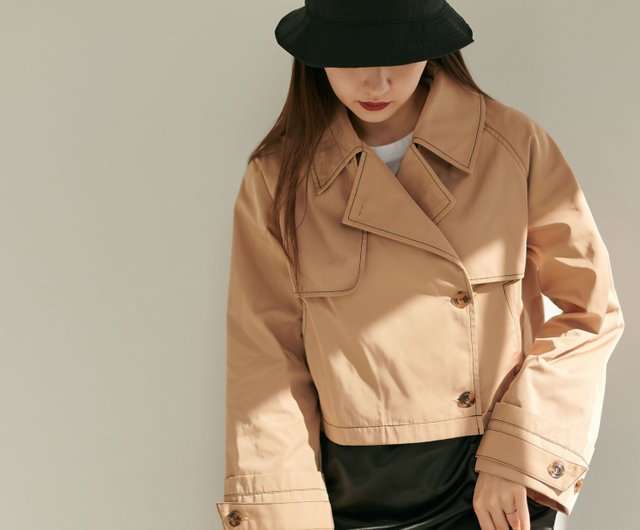 Coat Short length trench coat / TINA: JOJUN - Shop joint-space