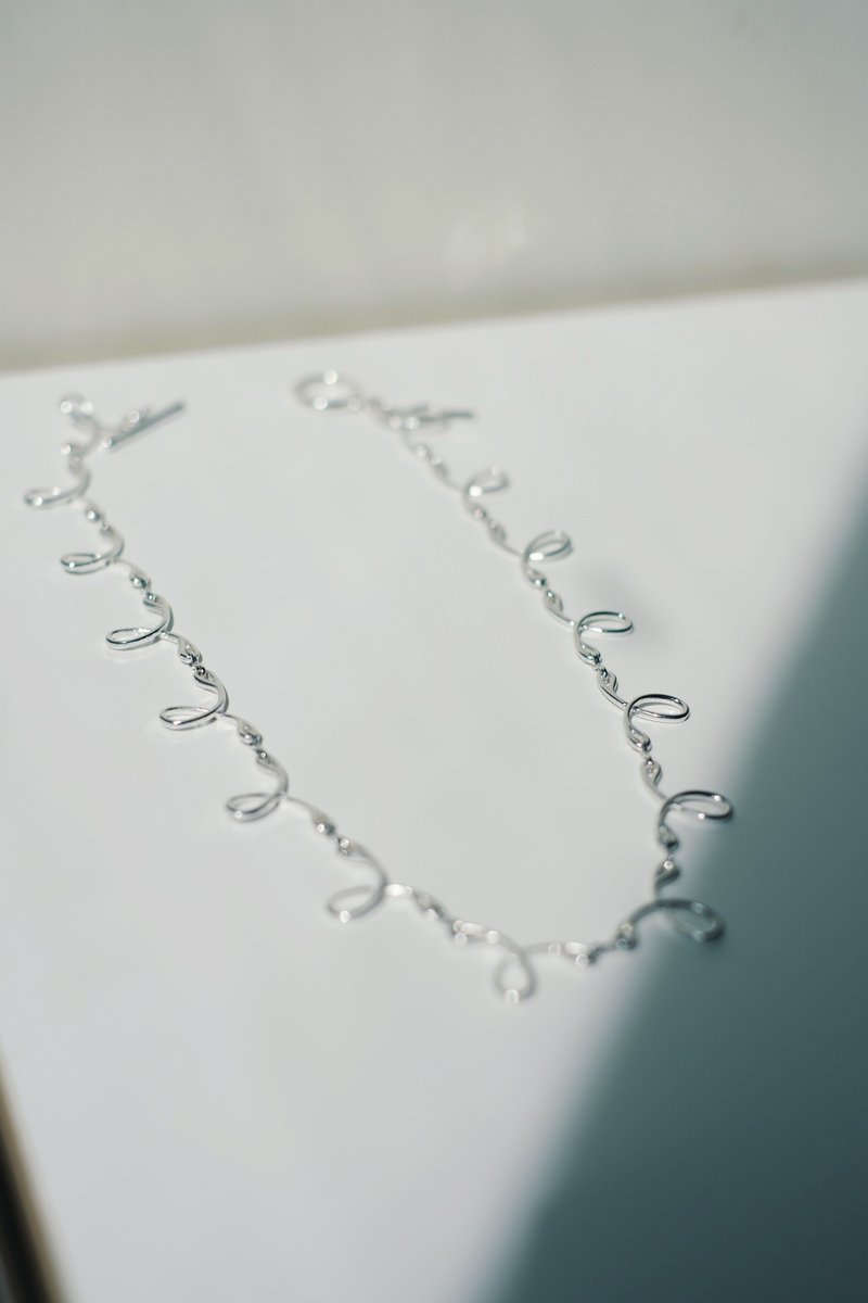 日本純銀頸鏈Nothing And Others S925 Necklace/銀飾 - 項鍊 - 純銀 銀色