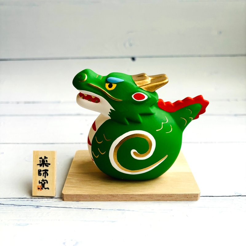 Jincai attracts a lucky dragon - Ruifeng - the mascot of the Year of the Dragon - ตุ๊กตา - ดินเผา 