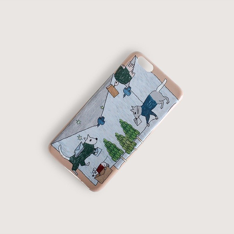 Phone case-animals-letters - Other - Plastic 