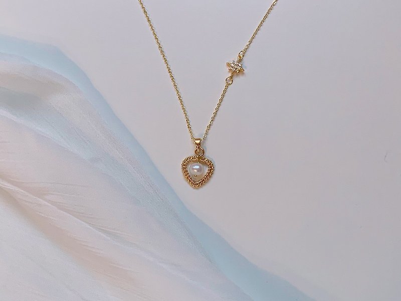 Gallery Collection Free Love | Necklaces - สร้อยคอ - ไข่มุก สีทอง