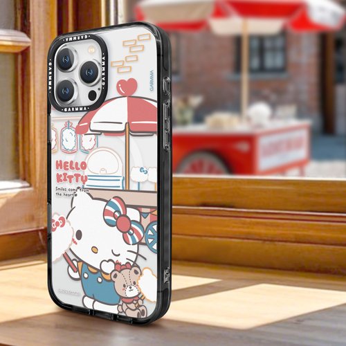 永橙.GARMMA-三麗鷗/吉伊卡哇/貓福珊迪/蠟筆小新正式授權商 GARMMA Hello Kitty iPhone 16系列 磁吸款保護殼 在地文化系列