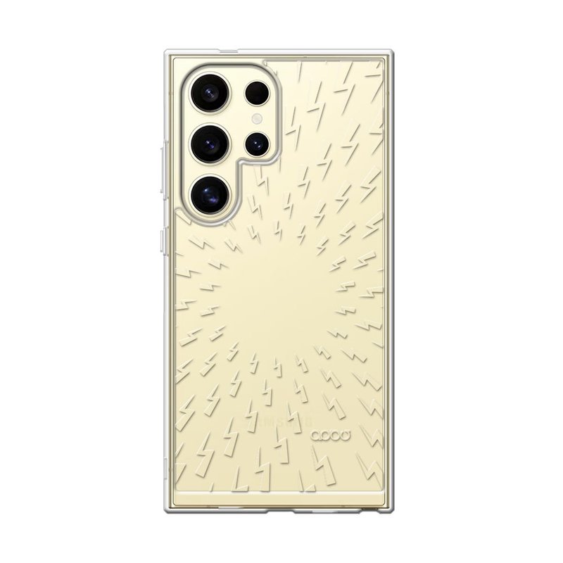 Samsung Galaxy S24/S23/S22系列 浮雕感防震雙料手機殼-雷電 - 手機殼/手機套 - 其他材質 多色