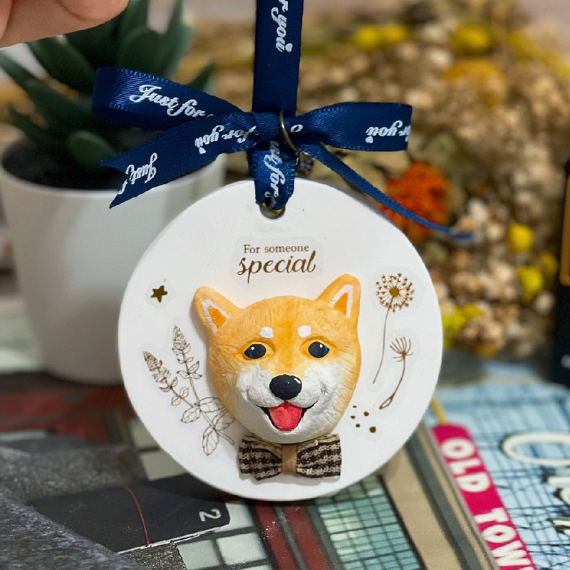 Naughty Shiba-/Indoor Fragrance/Styling Diffuse Stone/Fragrance Tag - Fragrances - Other Materials Orange