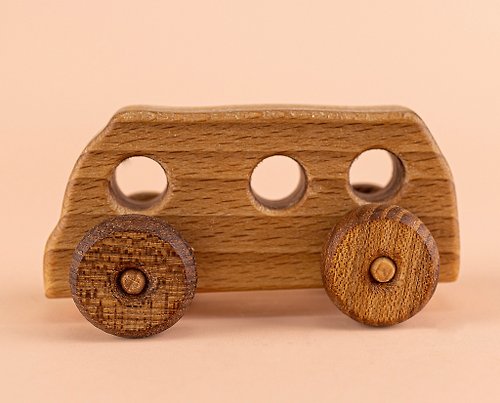 FirebirdWorkshop Wooden bus toy | Wooden car toys | Wooden school bus | Wooden toys | Waldorf toy
