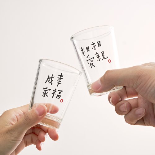Mao’s樂陶陶 【Mao's 樂陶陶 x 何景窗】相親相愛幸福成家玻璃杯禮盒組