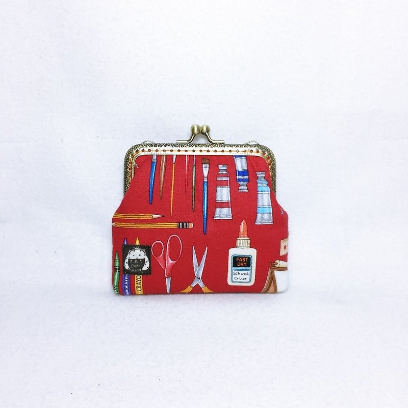 Mouth gold package +10 Paint + - Coin Purses - Paper Red