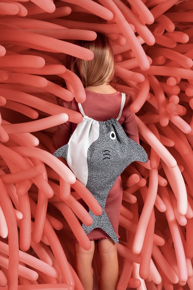 西班牙 Don Fisher 鯊魚背包 - 後背包/背包/書包 - 棉．麻 多色