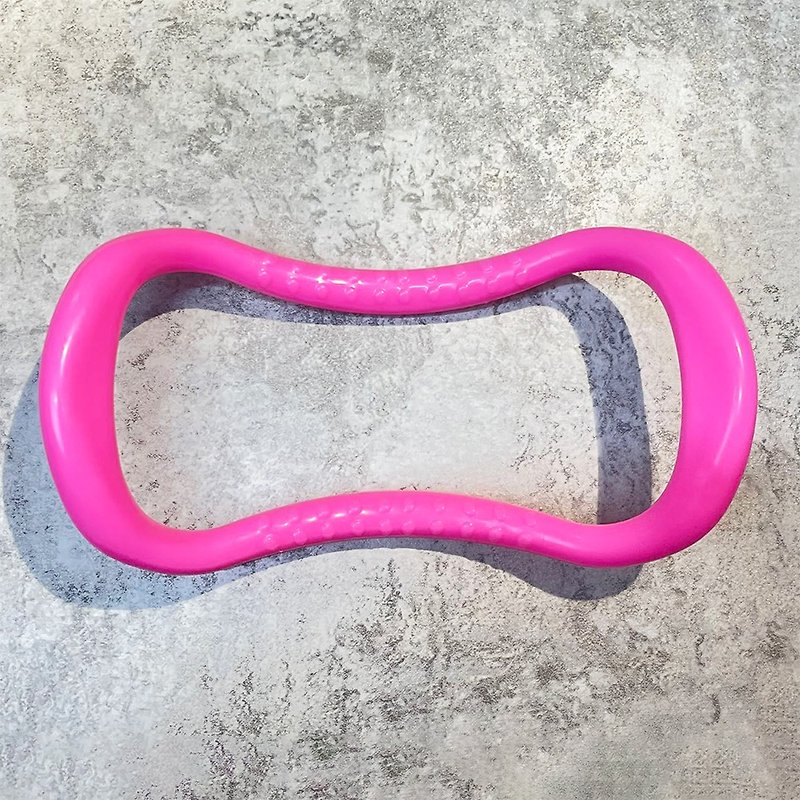 Yoga ring relaxation and stretching yoga assisted backbend beauty back auxiliary artifact fitness ring sporting goods - Fitness Equipment - Plastic Pink