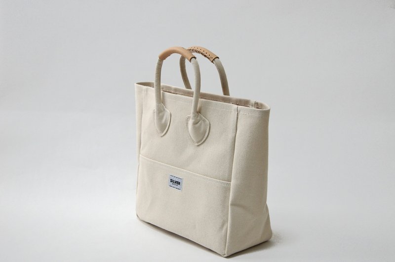 ARROW (M) - Handbags & Totes - Cotton & Hemp White