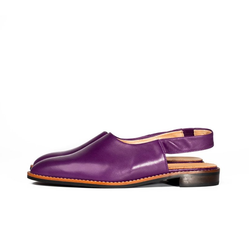 NOUR sandal - Mirtillo - Sandals - Genuine Leather Purple