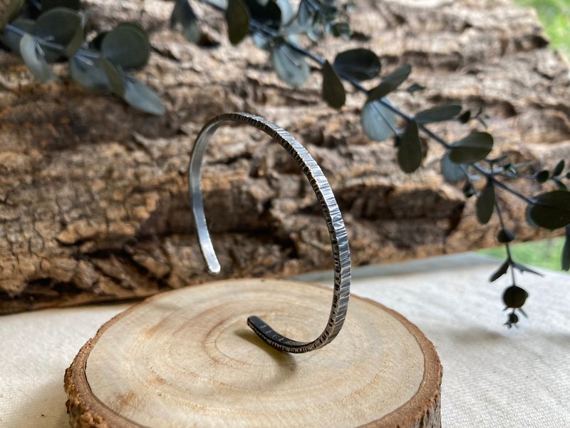 tree pattern bracelet - Bracelets - Sterling Silver Silver